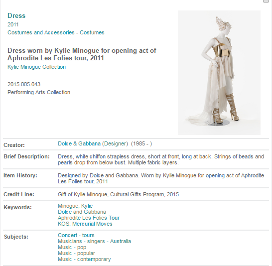 Kylie Minogue - Dress