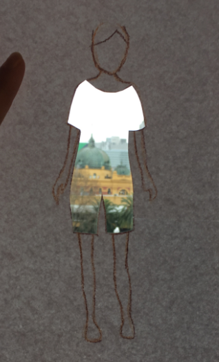 Costume cutout - example 8