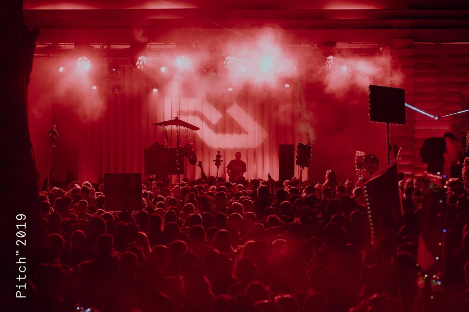 View of the Resident Advisor stage at Pitch Music and Arts 2019. Photo by Jackson Grant.