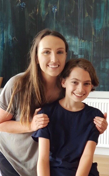 Susan Cotchin and child