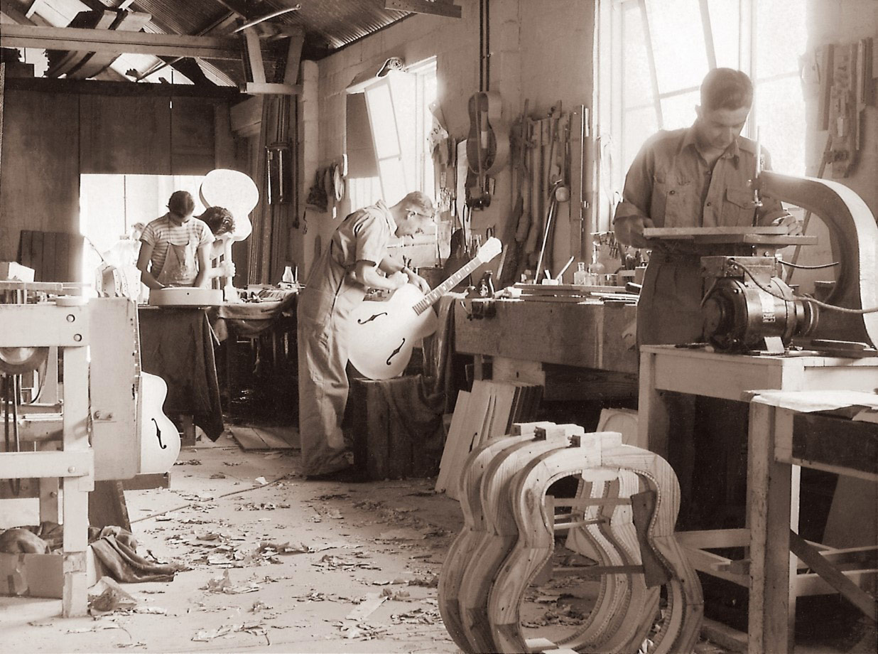 Maton Staff in the Canterbury factory
