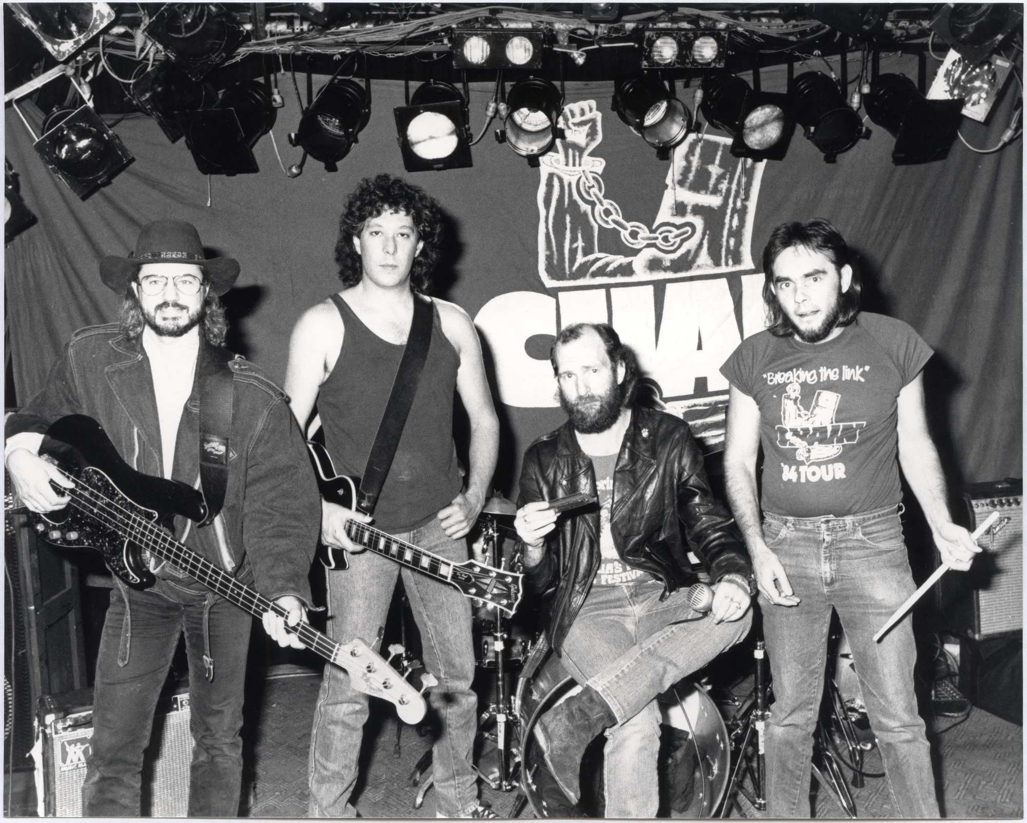 Chain (band). Photograph by Bob King.