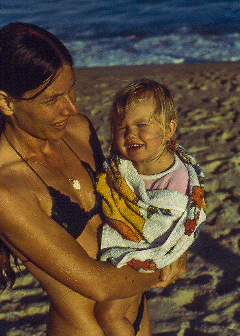 Heidi Braithwaite and her mother