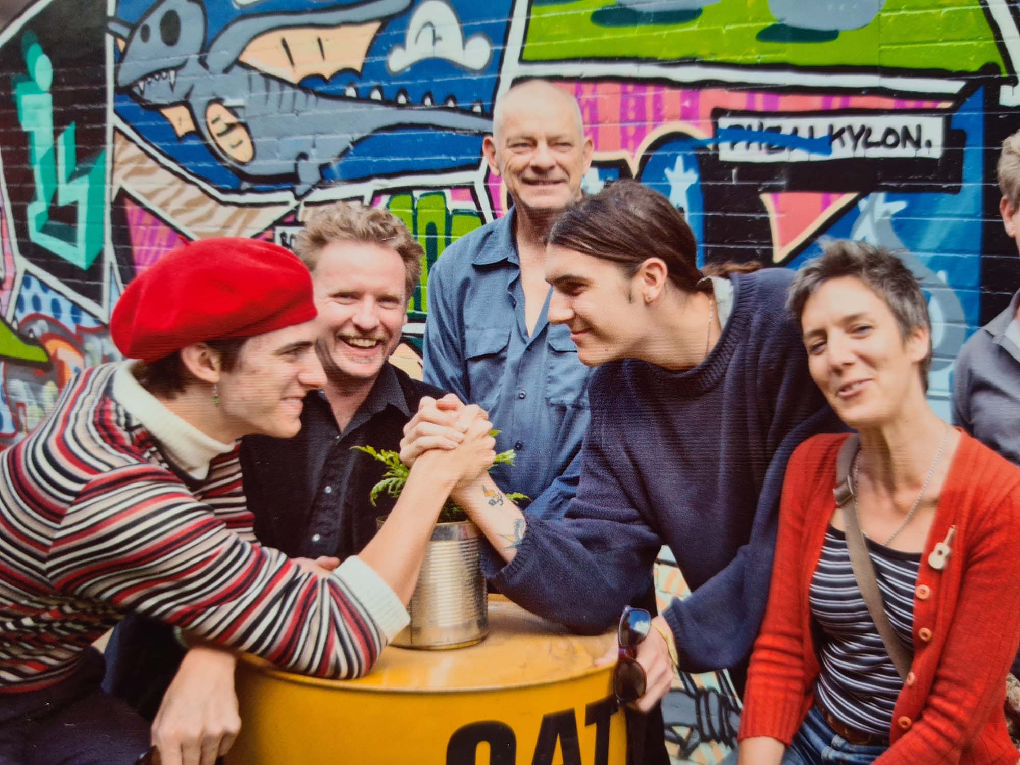 George Wilson, Paddy Donovan, Chris Wilson, Fenn Wilson and Sarah Carroll, 2018